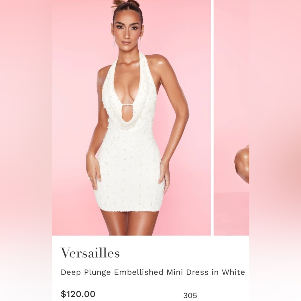 Oh Polly White Mini Dress
